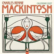 Calendrier Mural 2027 Charles Rennie Mackintosh 