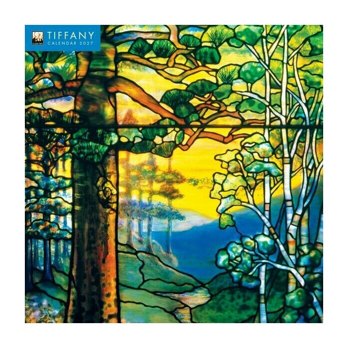 Calendrier Mural 2027 Vitraux Louis Comfort Tiffany