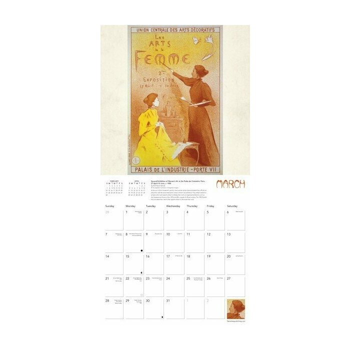 Calendrier 2027 Art Nouveau Affiches Publicitaires Mucha Grasset Calendrier papier 2027 Art Nouveau Affiches Publicitaires Mucha Grasset