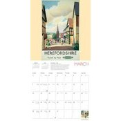 Calendrier papier 2027 Affiches Voyages R�tro Angleterre