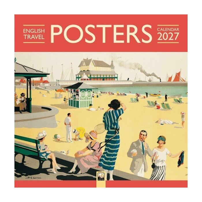 Calendrier 2027 Affiches Voyages R�tro Angleterre