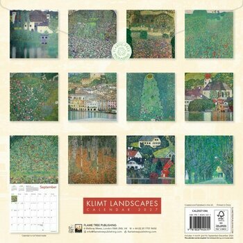 Calendrier 2027 Paysage et Nature Gustave Klimt