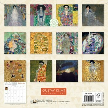Calendrier 2027 Art et Univers de Gustave Klimt
