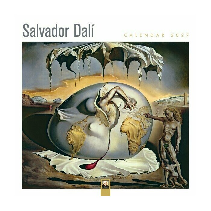 Calendrier Mural 2027 Chefs-d��uvre de dali