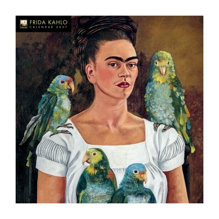 Calendrier 2027 Frida Kahlo Oeuvres classiques Calendrier Mural 2027 Frida Kahlo Portraits Colorés
