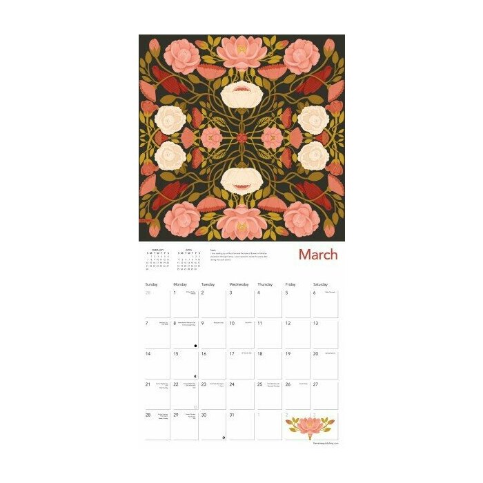 Calendrier 2027 Art Designer Nina Pace Calendrier papier 2027 Art Designer Nina Pace