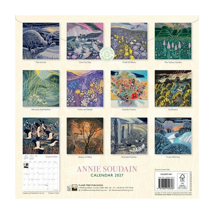 Calendrier 2027 Campagne Nature Annie Soudain
