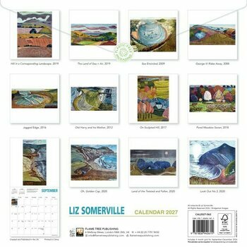 Calendrier 2027 Art Liz Somerville