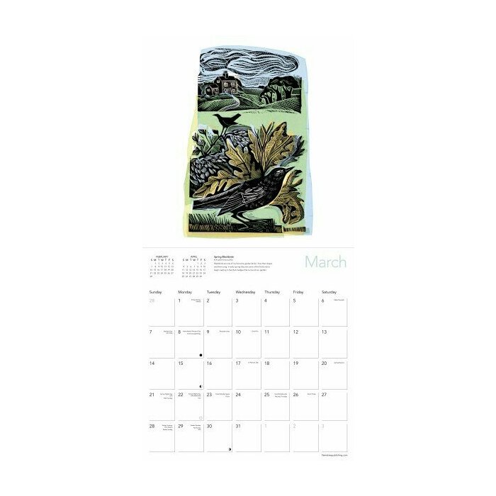 Calendrier 2027 Animaux Forêt Angela Harding Calendrier papier 2027 Animaux Forêt Angela Harding