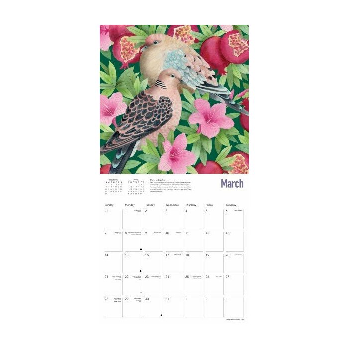 Calendrier 2027 Animaux Art Bex Parkin