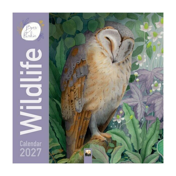 Calendrier 2027 mural  Animaux Art Bex Parkin