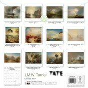 Calendrier mural 2027 Art William Turner et John Constable