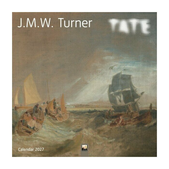 Calendrier 2027 Art William Turner et John Constable