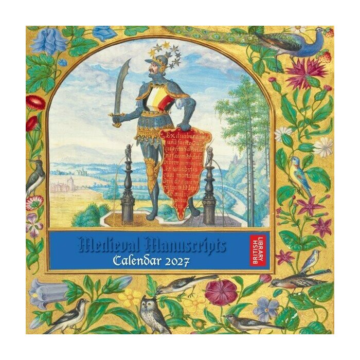 Calendrier Mural 2027 Manuscrits M�di�vaux Enluminures