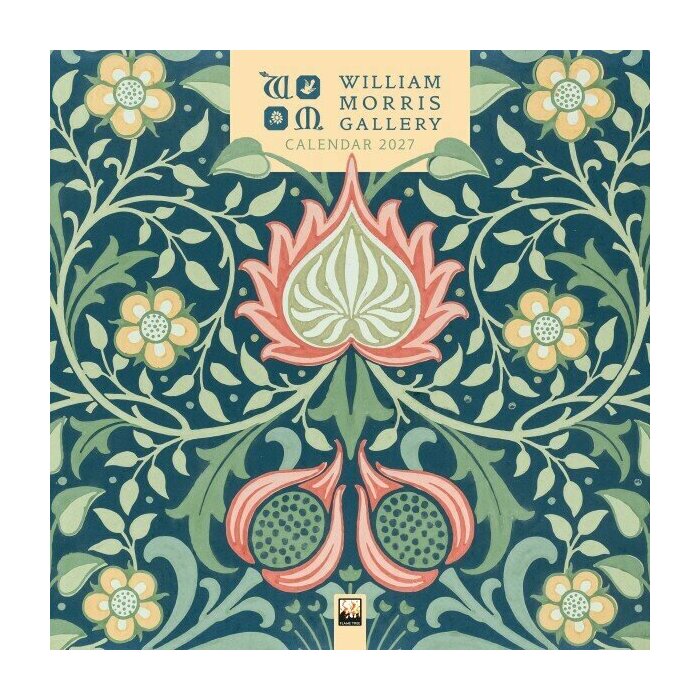 Calendrier 2027 Design Motifs William Morris Calendrier Mural 2027 Design Motifs William Morris