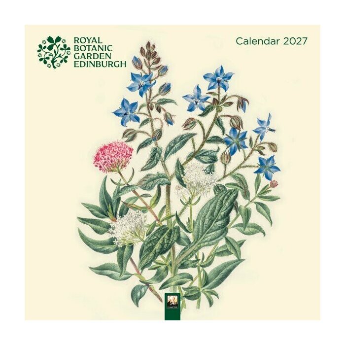 Calendrier 2027 Dessins Fleurs Botanique Jardin Royal Edimbourg Calendrier 2027 Dessins Fleurs Botanique Jardin Royal Edimbourg
