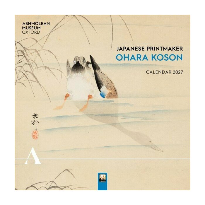 Calendrier 2027 Ohara Koson Beauté de la Nature Japonaise Calendrier Mural 2027 Estampes Japonaises Ogata Gekko