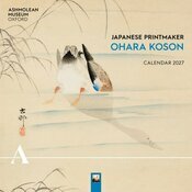 Calendrier 2027 Ohara Koson Beauté de la Nature Japonaise Calendrier Mural 2027 Estampes Japonaises Ogata Gekko