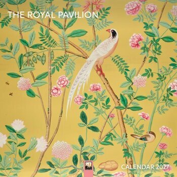 Calendrier 2027 Art Chinois Dragons Oiseaux Pavillon Brighton