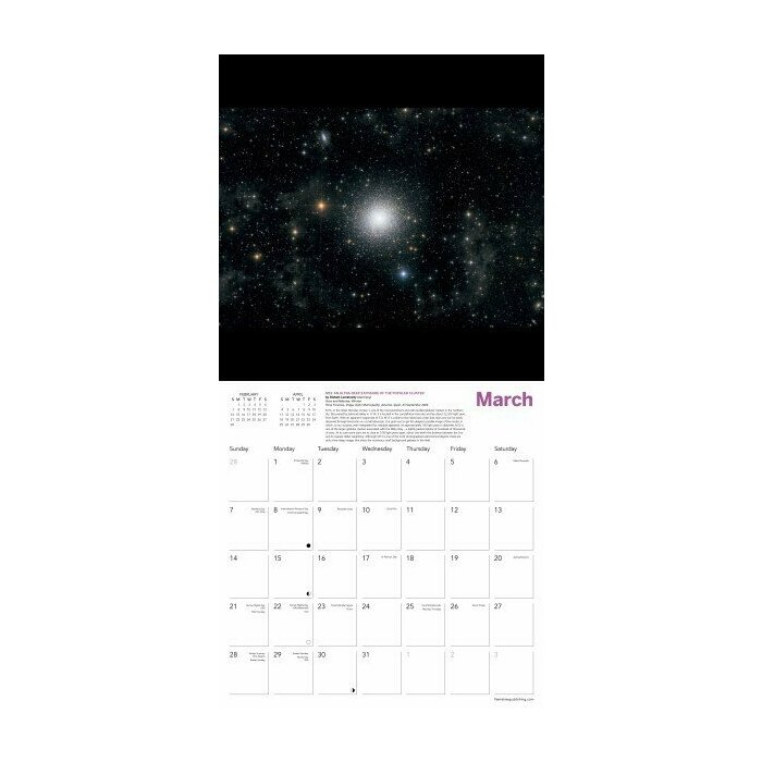 Calendrier 2027 Astronomie Etoiles et N�buleuses