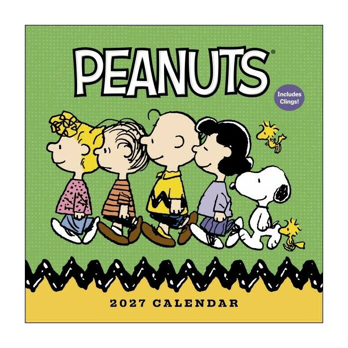 Calendrier papier 2027 Snoopy Peanuts
