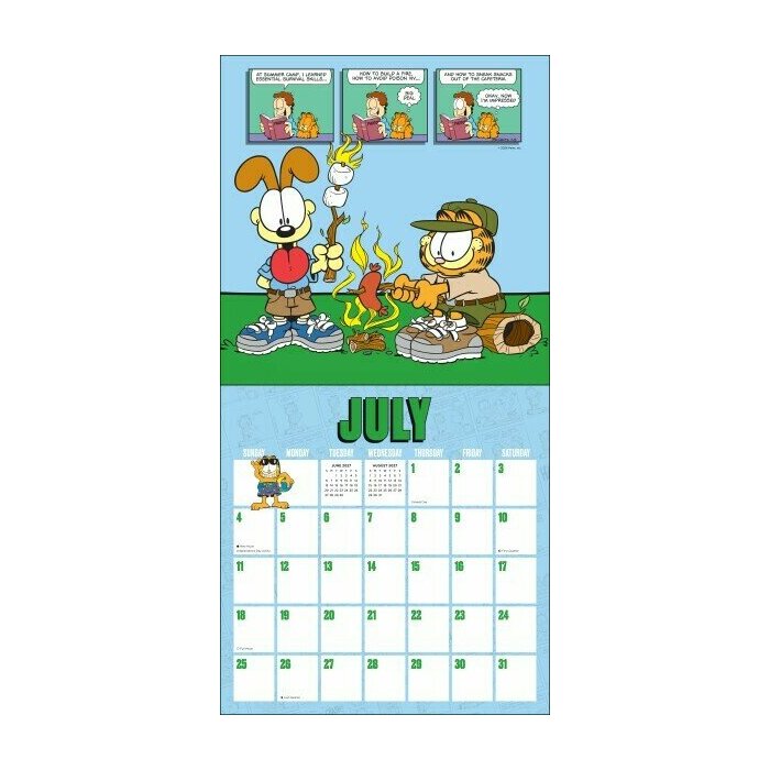 Calendrier 2027 Garfield Dessin Animé Calendrier Mural 2027 Garfield Dessin Animé