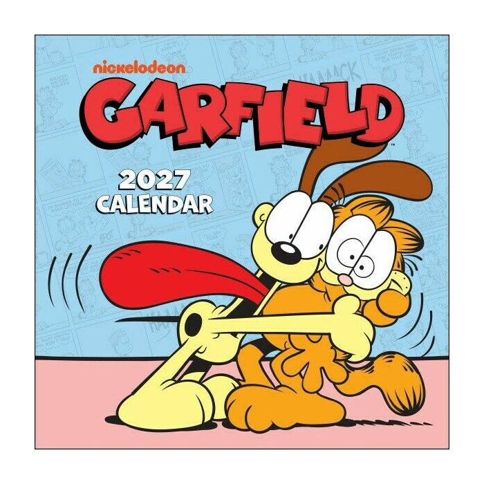 Calendrier 2027 Garfield Dessin Animé Calendrier 2027 Chat Garfield Dessin Animé