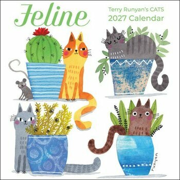 Calendrier 2027 Dessins Chats Humoristiques