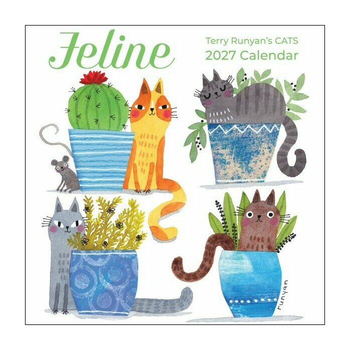 Calendrier 2027 Dessins Chats Humoristiques Calendrier 2027 mural Dessins Chats Humoristiques