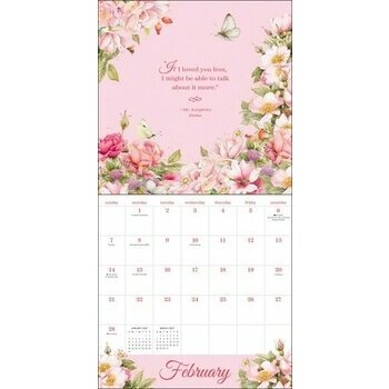 Calendrier 2027 Illustrations Citations Jane Austen par Marjolein Bastin