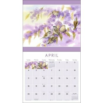 Maxi Calendrier Luxe 2027 Marjolein Bastin Dessins Nature