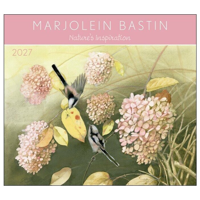 Maxi Calendrier Luxe 2027 Marjolein Bastin Dessins Nature Maxi Calendrier Luxe 2027 papier Marjolein Bastin Dessins Nature