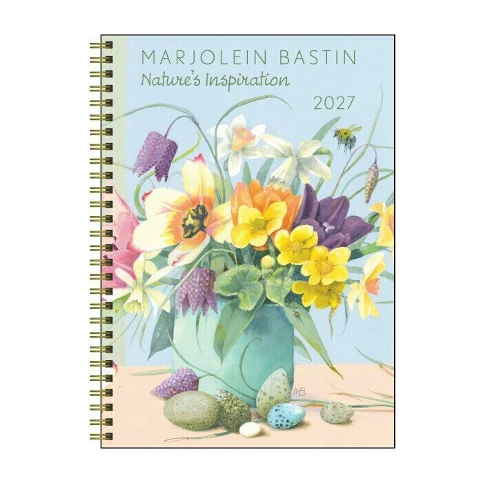Agenda Nature Oiseaux Marjolein Bastin 2027 Agenda papier Nature Oiseaux Marjolein Bastin 2027
