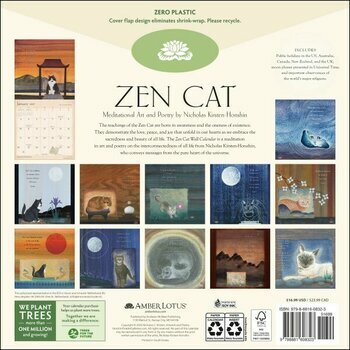 Calendrier 2027 Dessins Chats Zen Nicholas Kirsten-Honshin