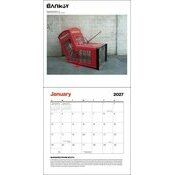 Calendrier papier 2027 Art Banksy Graffiti 