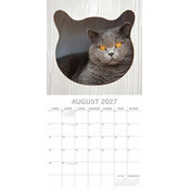 Calendrier Papier 2027 Chats de Race Bengal