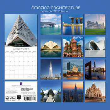 Calendrier 2027 Architectures Incroyables du Monde 