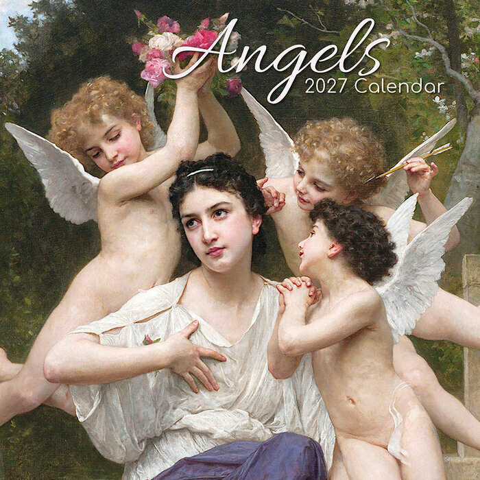 Calendrier 2027 Anges Angelots Célestes Calendrier Mural 2027 Anges Angelots Célestes