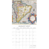 Calendrier papier 2027 Cartes Antiques G�ographiques