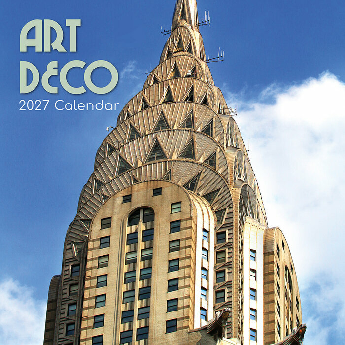 Calendrier 2027 Mouvement Art Déco Architecture Calendrier Mural 2027 Mouvement Art Déco Architecture
