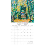Calendrier 2027 Artiste Paul Cézanne impressionniste Calendrier papier 2027 Artiste Paul Cézanne impressionniste