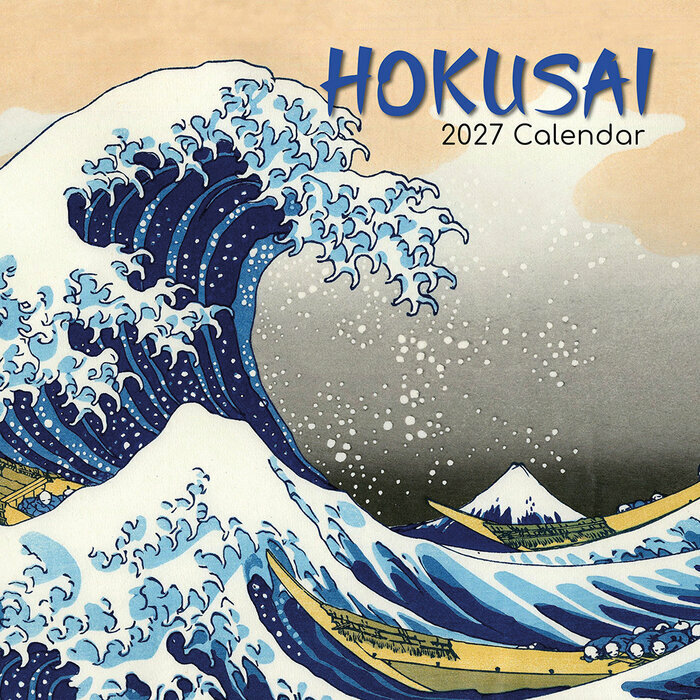 Calendrier 2027Artistes Art Japonais Hokusai Calendrier Mural 2027 Artistes Art Japonais Hokusai
