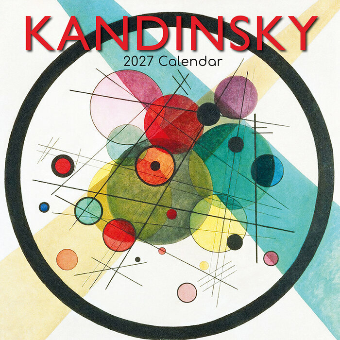 Calendrier Mural 2027 Artiste Wassily Kandinsky