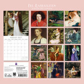 Calendrier 2027 Artistes Mouvement Pre-Raphaelites Calendrier 2027 Artistes Mouvement Pre-Raphaelite