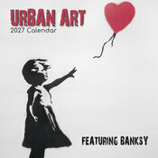 Calendrier Mural 2027 Art Urbain Banksy Graffiti