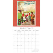 Calendrier 2027 Affiches Publicitaires Voyage Rétro Vintage Calendrier Mural 2027 Publicitaires Voyage Rétro Vintage