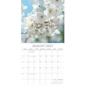 Calendrier Mural 2027 Arbres en Fleurs Printemps 