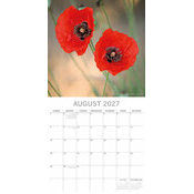 Calendrier 2027 Une Fleur par Mois et Saisons Calendrier mural 2027 Une Fleur par Mois et Saisons
