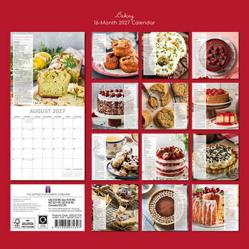 Calendrier 2027 G&acirc;teaux et P&acirc;tisseries Maison Home Made