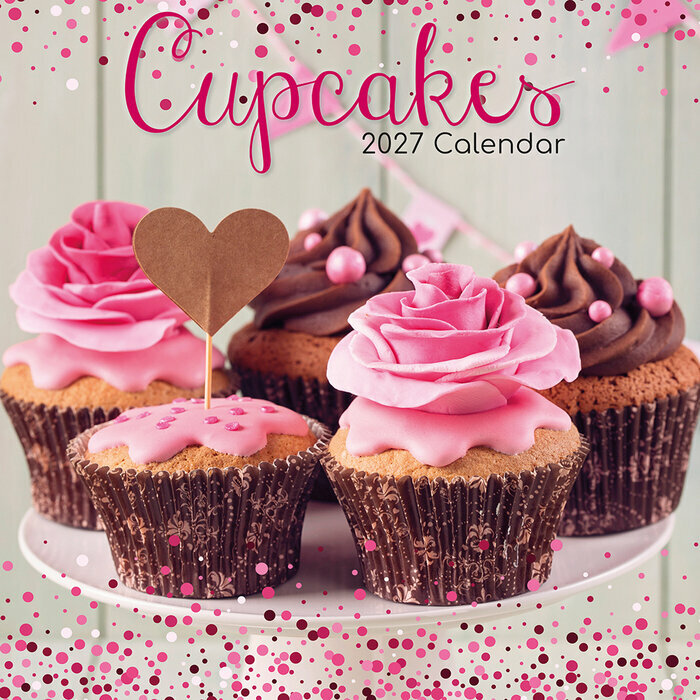 Calendrier 2027 Pâtisserie Cupcakes Calendrier Mural 2027 Pâtisserie Cupcakes
